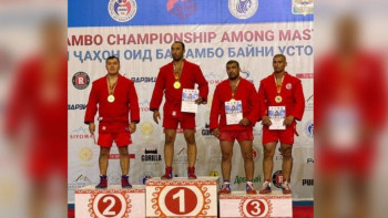 Фотография к новости: Тәртіп сақшысы самбодан әлем чемпионы атанды