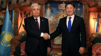 Фотография к новости: Қазақстан мен Моңғолия президенттері шағын құрамда келіссөз жүргізді