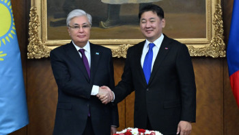 Фотография к новости: Қазақстан мен Моңғолия Президенттері кеңейтілген құрамда келіссөз жүргізді