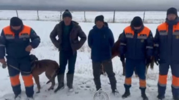 Фотография к новости: Алматы облысында құтқарушылар түні бойы жоғалған адамды іздеді