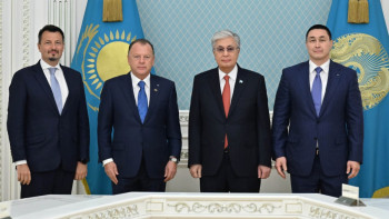 Фотография к новости: Мемлекет басшысы Халықаралық дзюдо федерациясының президентін қабылдады