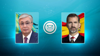 Фотография к новости: Тоқаев Испания Короліне көңіл айту жеделхатын жолдады