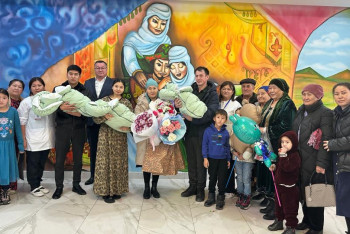 Фотография к новости: Ақтөбеде үшем дүниеге келді