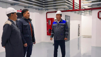 Фотография к новости: Шымкентте қуаттылығы 36 мвт қосымша станция пайдалануға берілді