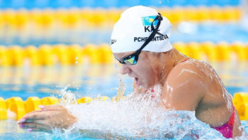 Фотография к новости: Қазақстандық жүзушілер Әлем кубогында екі рекорд орнатты