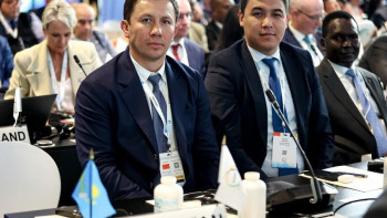 Фотография к новости: Геннадий Головкин ҰОКҚ-ның Бас ассамблеясының кездесуіне қатысты