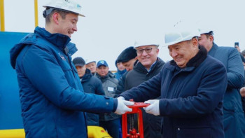 Фотография к новости: Астана іргесіндегі Жібек жолы ауылына газ желісі тартылды