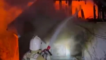 Фотография к новости: ШҚО өрт сөндірушілері бау-бақшадағы өртті сөңдірді