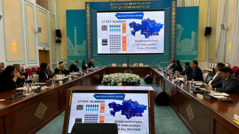 Фотография к новости: Омбудсмен Артур Ластаев Еуропарламент делегациясымен кездесті