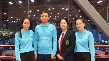 Фотография к новости: Үстел теннисінің 13 төрешісі халықаралық категорияға ие болды