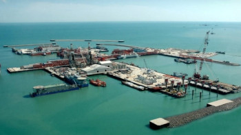 Фотография к новости: Қашаған мұнай-газ кен орны толық қуатпен жұмыс істеуге көшті