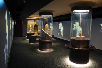 Фотография к новости: Францияның әйгілі Гиме музейінде "Қазақстан: Ұлы Дала жауһарлары" көрмесі ашылды