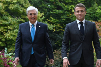 Фотография к новости: Қазақстан мен Франция стратегиялық әріптестік туралы бірлескен декларация қабылдады