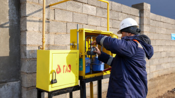 Фотография к новости: Шымкенттегі Бозарық тұрғын алабына газ берілді