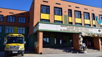 Фотография к новости: Қостанай мен Жетісу облыстарында тағы екі жайлы мектеп ашылды