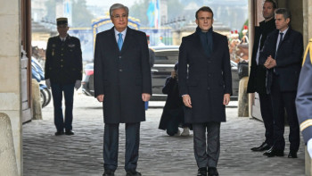 Фотография к новости: Францияда Тоқаевты салтанатты қарсы алу рәсімі өтті