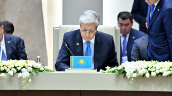 Фотография к новости: Тоқаев Түркі мемлекеттері ұйымының саммиті аясында бірқатар құжаттарға қол қойды