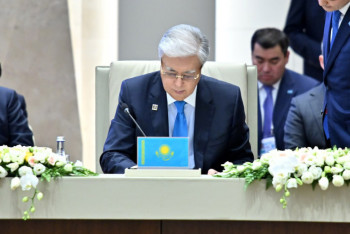 Фотография к новости: Тоқаев Түркі мемлекеттері ұйымының саммиті аясында бірқатар құжаттарға қол қойды