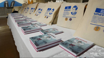 Фотография к новости: «Менің атым Қожа» кітабының француз тіліндегі аудармасы таныстырылды