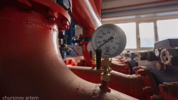 Фотография к новости: Қонаевта құбыр жарылып, тұрғындар жылусыз қалды