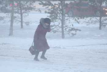 Фотография к новости: Қар, боран: Бірнеше өңірде дауылды ескерту жарияланды