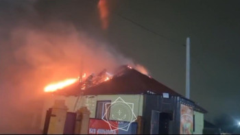 Фотография к новости: Елордалық өрт сөндірушілер жарылыстың алдын алды