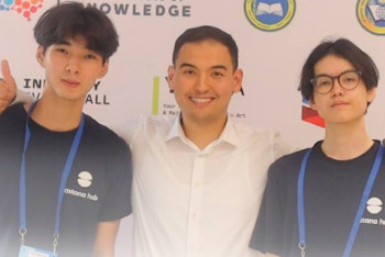 Фотография к новости: Атыраулық оқушылардың жобасы әлемнің ең үздік 100 инновациясының қатарына енді