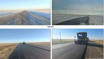 Фотография к новости: Елімізде тағы бір республикалық маңызы бар жол ауқымды жөндеу жұмыстарымен қамтылады