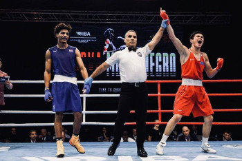 Фотография к новости: Келесі Олимпиадада 71 келіде өнер көрсеткім келеді - Төрехан Сабырхан