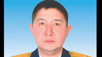 Фотография к новости: Ақтөбедегі апат: Министрлік қаза тапқан офицердің аты-жөнін атады