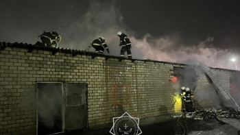 Фотография к новости: Павлодар облысының құтқарушылары дүкендегі өртті сөндірді