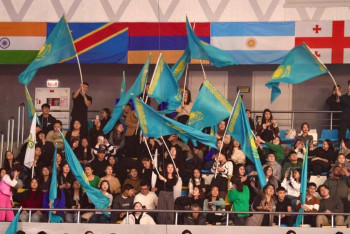 Фотография к новости: Самбодан ӘЧ: Астана жастары шетелдік жанкүйерлерді тәнті етті