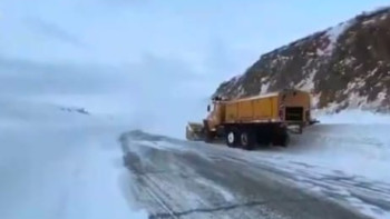 Фотография к новости: Шығыс Қазақстан: Риддерде бір айлық қар жауды