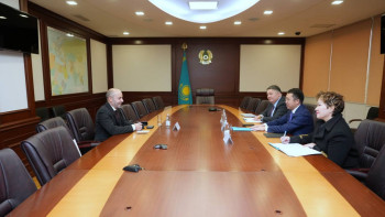 Фотография к новости: Көлік министрлігінде ИКАО-мен ынтымақтастықтың өзекті мәселелері талқыланды