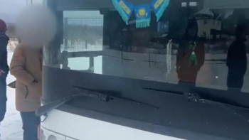 Фотография к новости: Автобус жүргізушісі мас күйінде 40 жолаушыны тасымалдаған