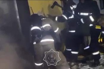 Фотография к новости: Елордада дүкендегі өрт 15 минутта сөндірілді