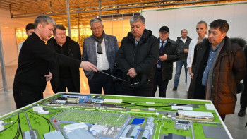 Фотография к новости: Сенат депутаттары СҚО-ның кәсіпорындарына барды