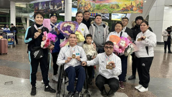 Фотография к новости: Астаналық пара каратэшілер әлем чемпионатында үздік атанды