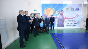 Фотография к новости: Сенаторлар бұқаралық спорт пен параспортты дамытудағы проблемалық мәселелерді зерделеді