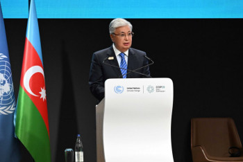 Фотография к новости: Климаттың өзгеруі жаһандық су цикліне әсер етіп отыр – Президент