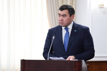 Фотография к новости: ТЖМ министрі тез салынатын өрт сөндіру бөлімшесінің құнын айтты