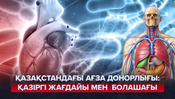 Фотография к новости: Қазақстандағы ағза донорлығы: қазіргі жағдайы мен болашағы