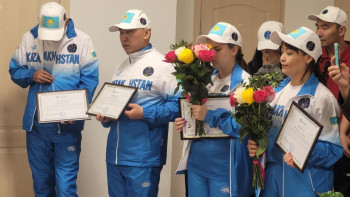 Фотография к новости: Елордалық параспортшылар алғаш рет халықаралық чемпионатқа аттанды