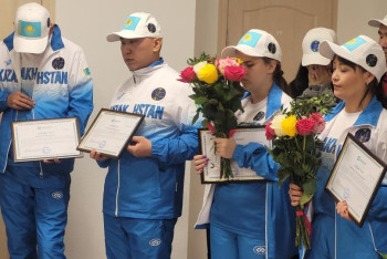 Фотография к новости: Елордалық параспортшылар алғаш рет халықаралық чемпионатқа аттанды