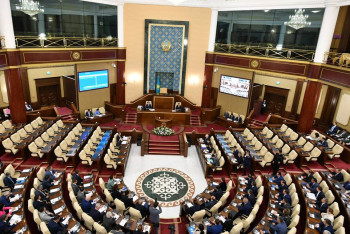 Фотография к новости: Мәжіліс бірнеше заңды жұмысқа алды