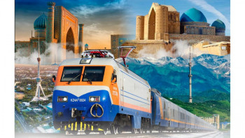 Фотография к новости: Қазақстан мен Өзбекстан арасында алғашқы теміржол туры іске қосылады