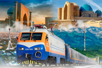 Фотография к новости: Қазақстан мен Өзбекстан арасында алғашқы теміржол туры іске қосылады