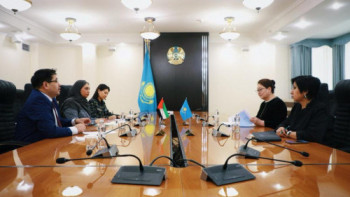 Фотография к новости: Қазақстан мен БАӘ мәдени байланысын нығайтпақ