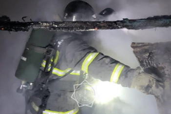 Фотография к новости: Семейде құтқарушылар жарылыстың алдын алды