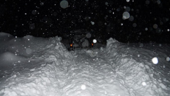 Фотография к новости: Қар құрсауында қалған ер адам құтқарылды